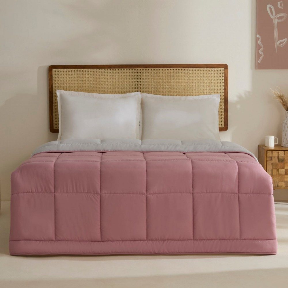 Karaca Tagesdecke Karaca Double Face Bettdecke Tagesdecke Decke Pudra - Hel günstig online kaufen