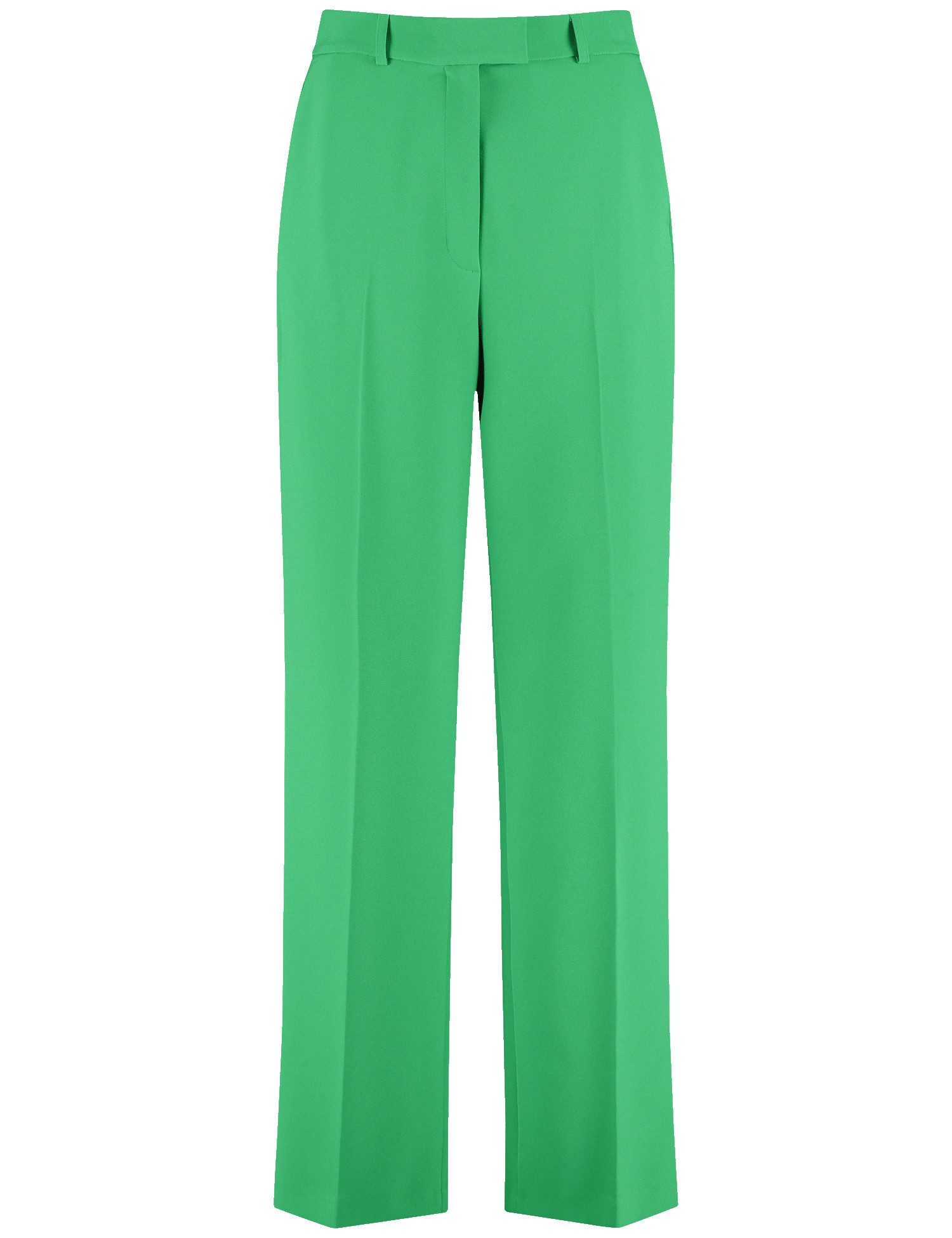 Taifun Bundfaltenhose – Elegante Hose mit weitem Bein in Trendfarbe