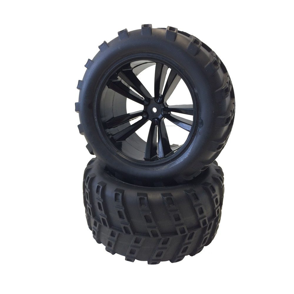 Modellbausatz Reifen/Felgen 1/10 MT Wheels 2 Stück MD10365