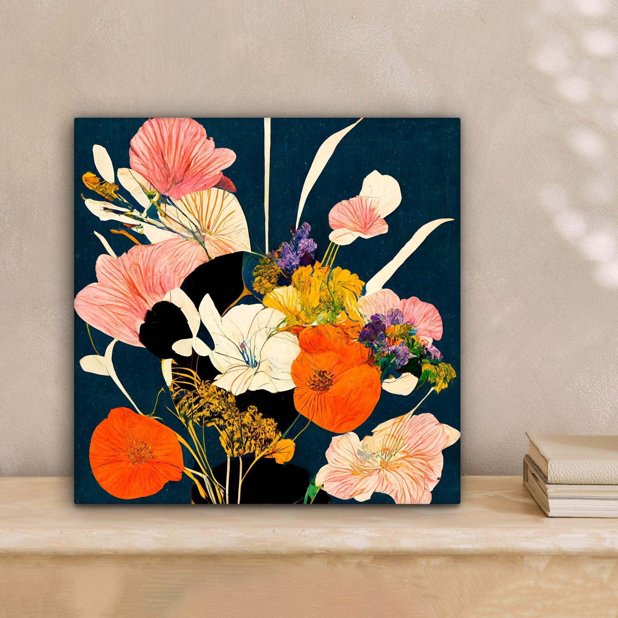 OneMillionCanvasses® Leinwandbild Blumen - Vase - günstig online kaufen