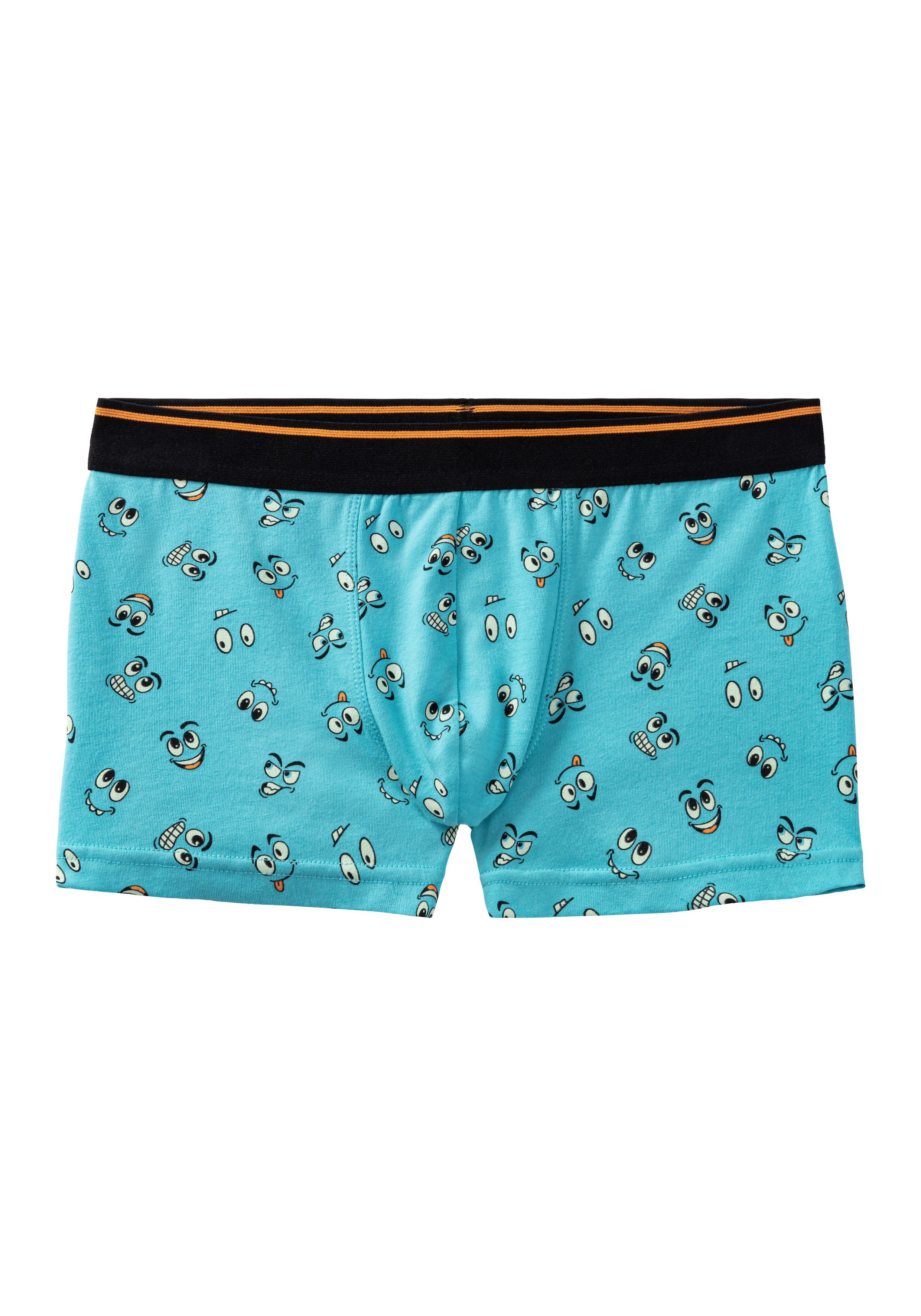 AUTHENTIC LE JOGGER Boxer Boxershorts für Jungen (Packung, 3-St) mit witzigem Print