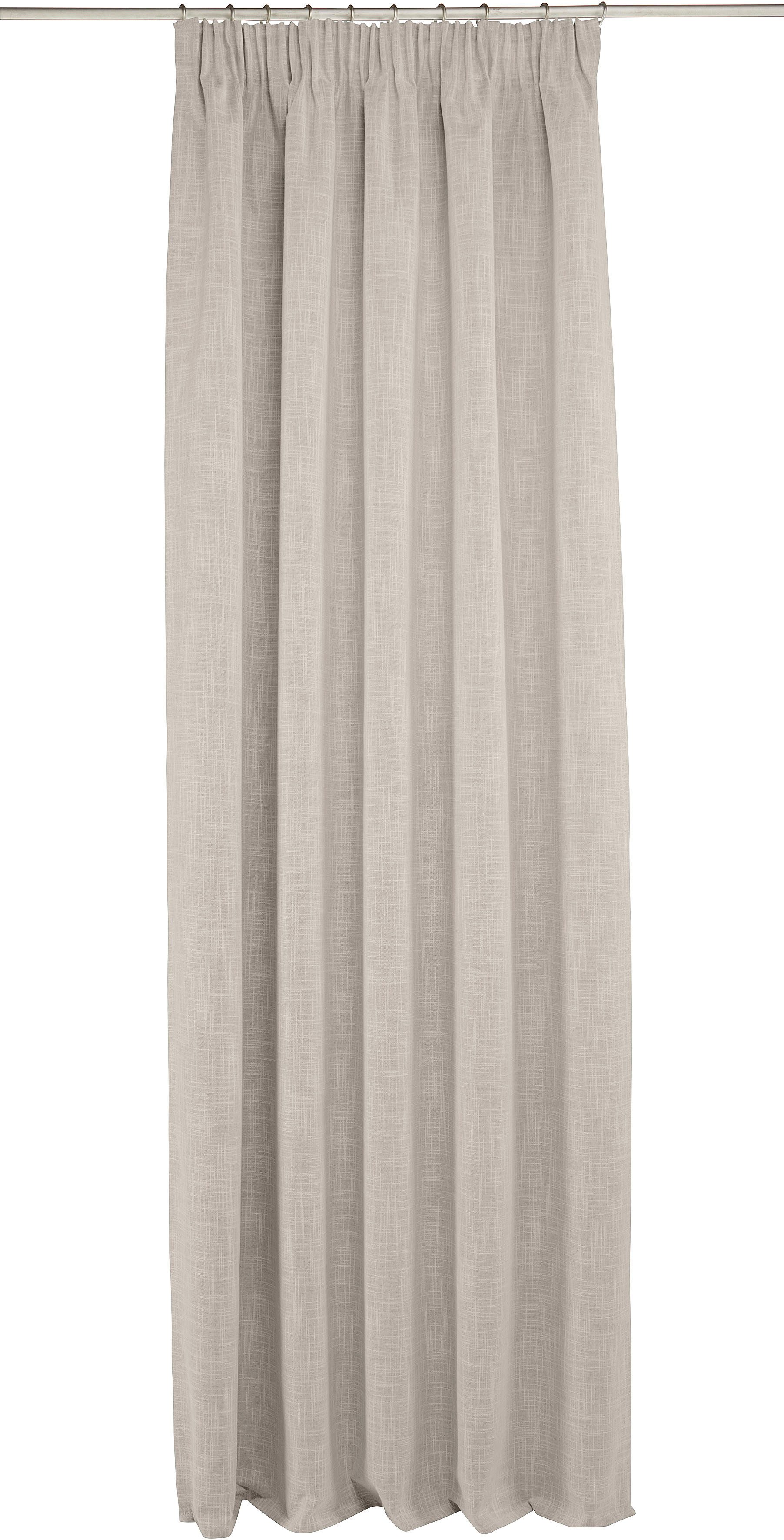 LeGer Home by Lena Gercke Verdunkelungsvorhang Marusha (1 St), Multifunktionsband, verdunkelnd, Polyester, Verdunkelnder Vorhang, blickdicht, Leinenoptik, robuste Haptik, Thermo