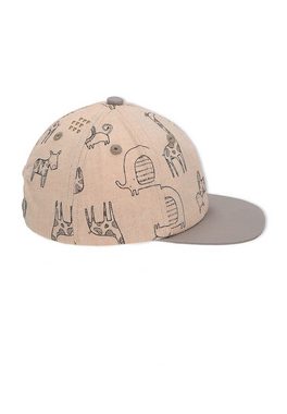Sterntaler® Beanie Basecap (1-St., Caps für Kinder bedruckt, Baseball Caps mit UV-Schutz) Baseball Cap Baumwolle mit Gummiband zur Größenregulierung