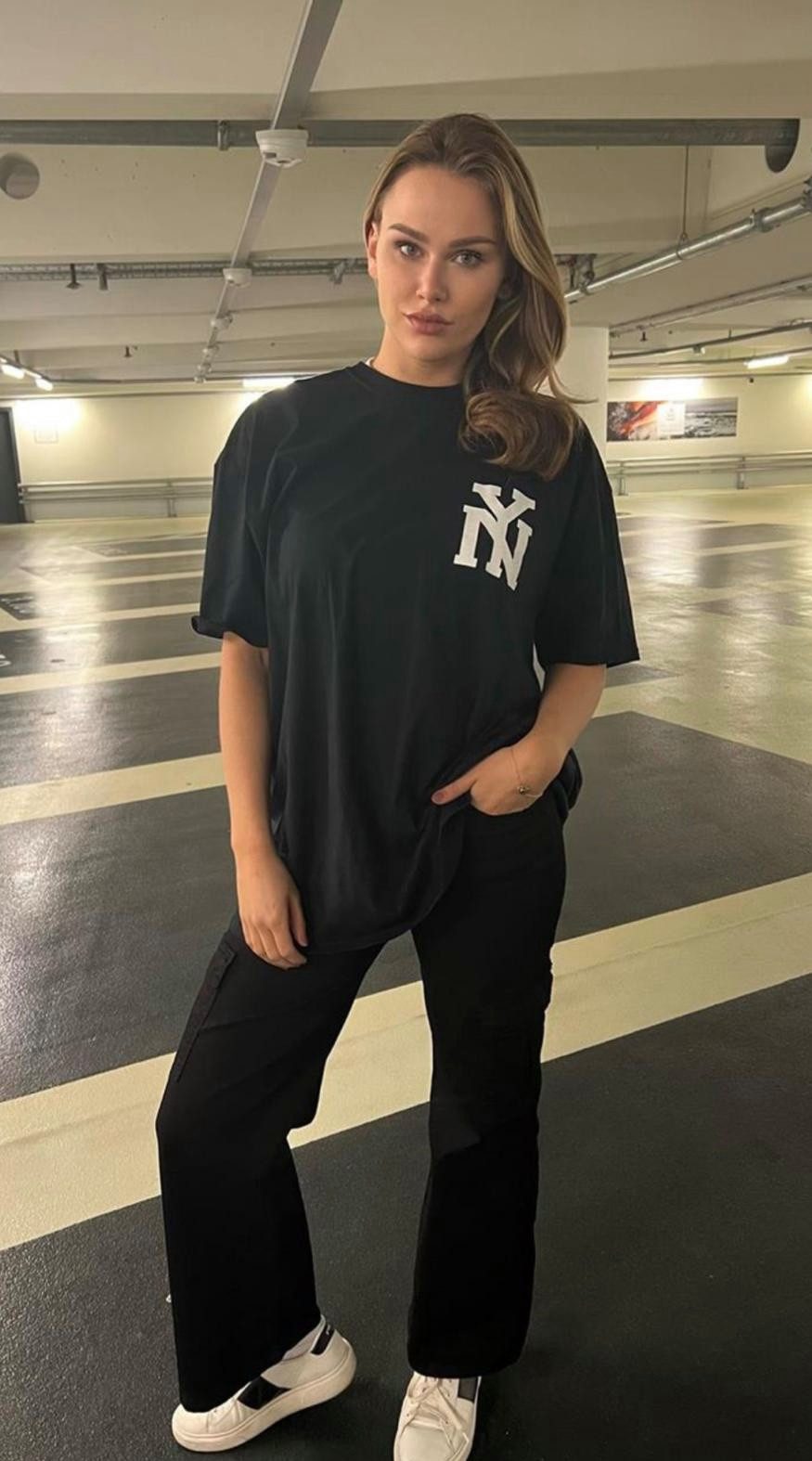 Worldclassca Print-Shirt Worldclassca Oversized NY NEW günstig online kaufen
