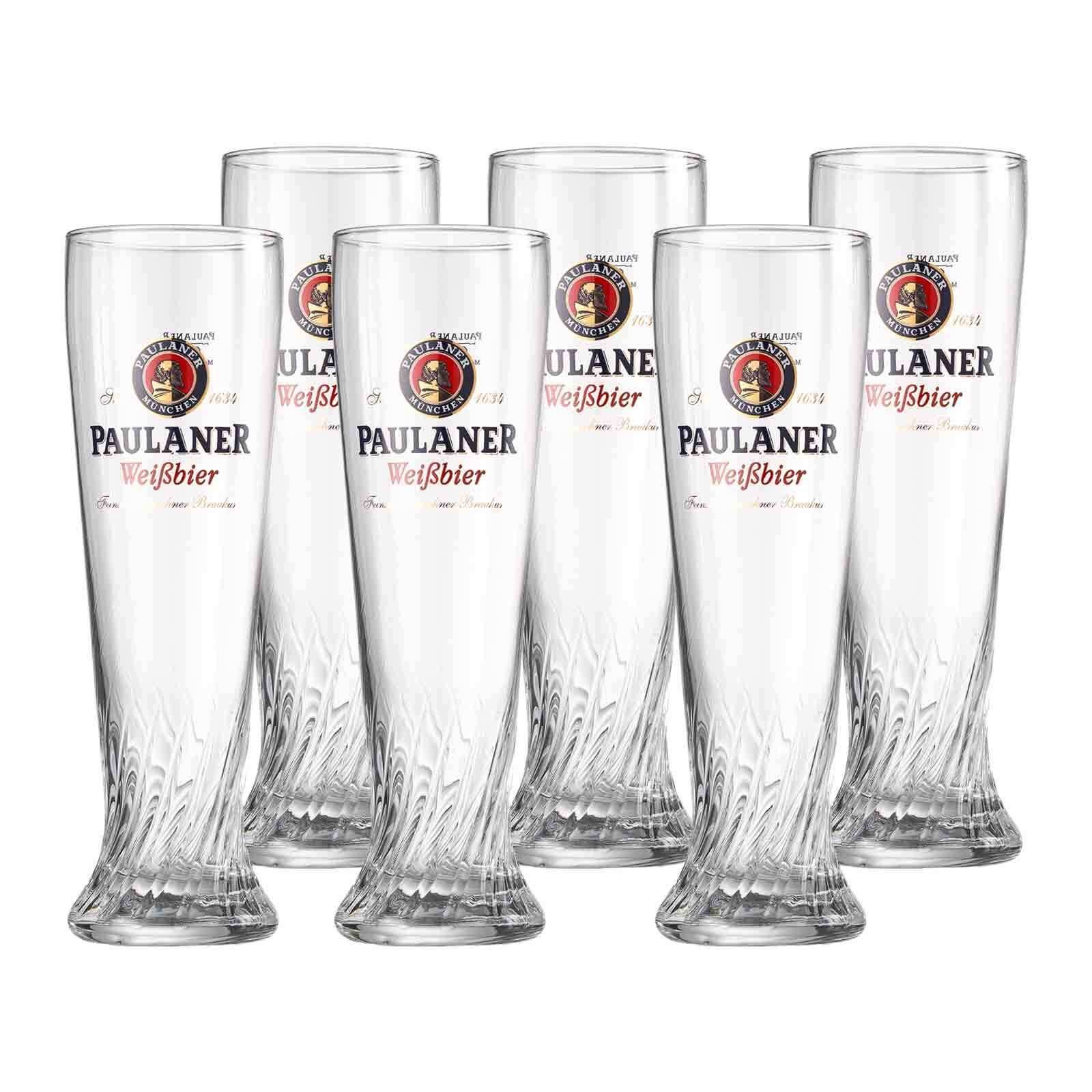 Bierglas Paulaner Weizenbiergläser 500 ml 6er Set