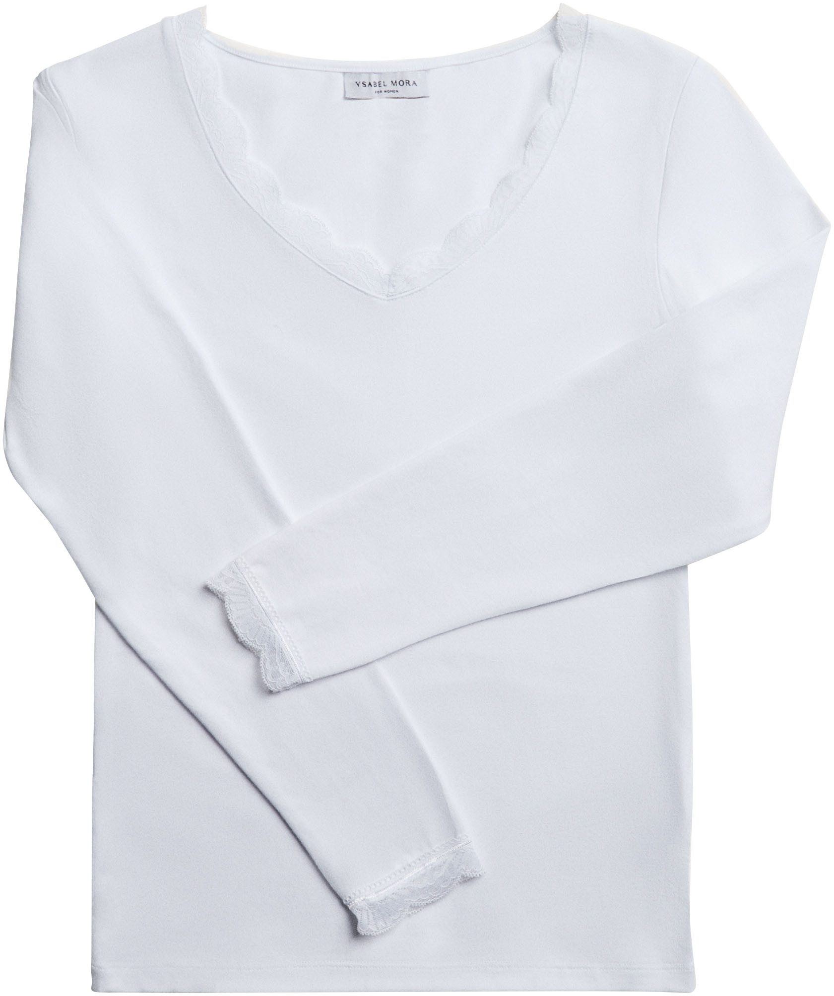 YSABEL MORA Langarmshirt BASIC COLLECTION COTTON günstig online kaufen