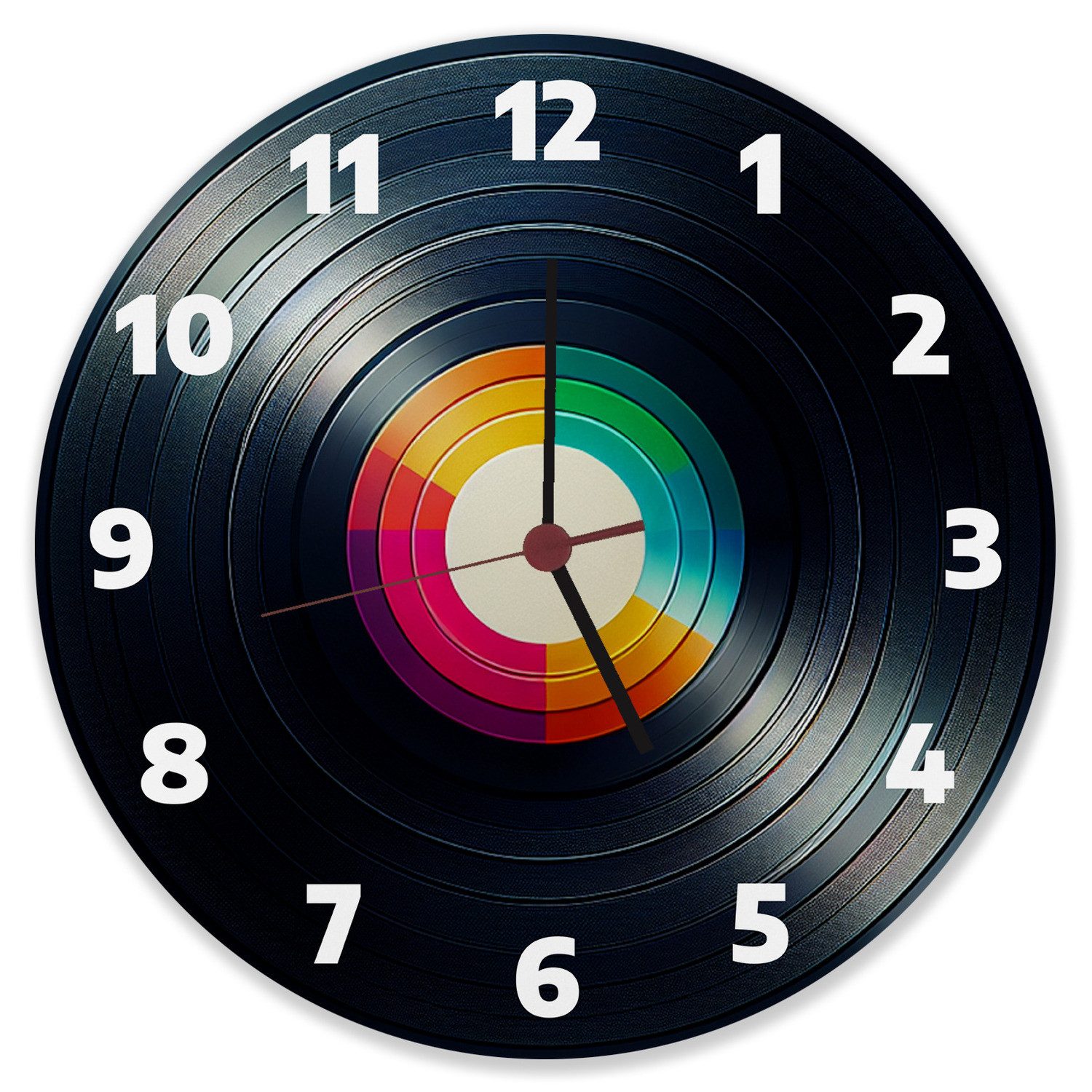 speecheese Wanduhr Schallplatte Wanduhr aus Alu günstig online kaufen