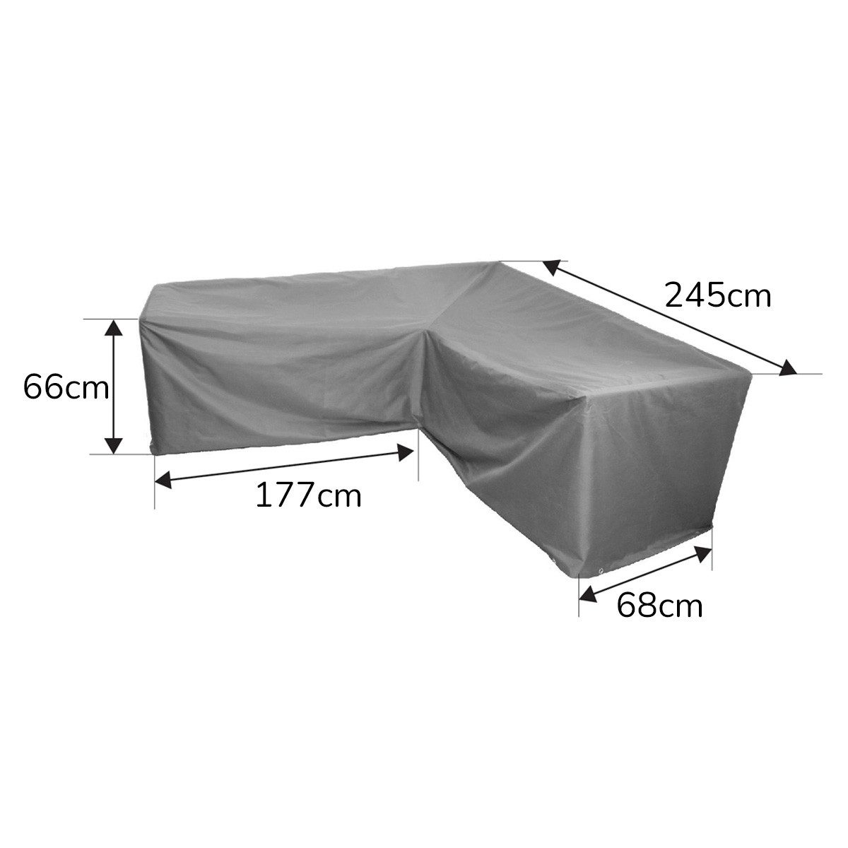 Pegaso Gartenmöbel-Schutzhülle Abdeckung Pegaso für L-Form günstig online kaufen