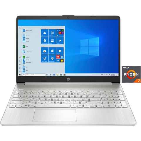 HP 15s-eq2208ng Notebook (39,6 cm/15,6 Zoll, AMD Ryzen 7 5700U, Radeon Graphics, 1000 GB SSD)