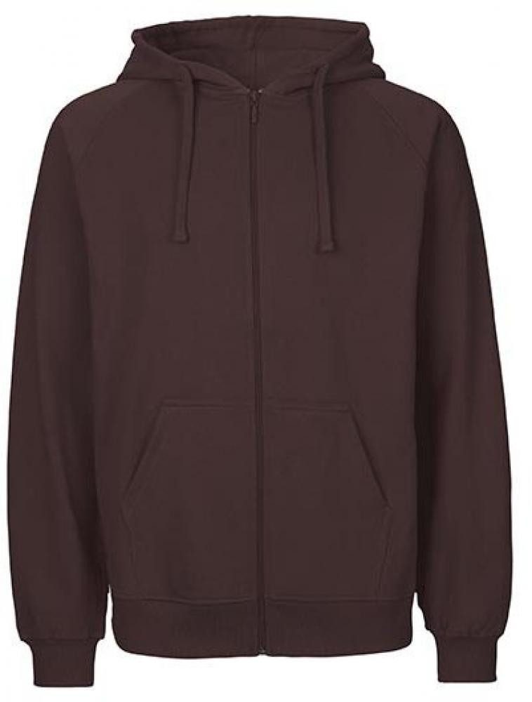 Kapuzensweatjacke Herren Zip Hoodie Kaputzenjacke / 100% Fairtrade-Baumwolle