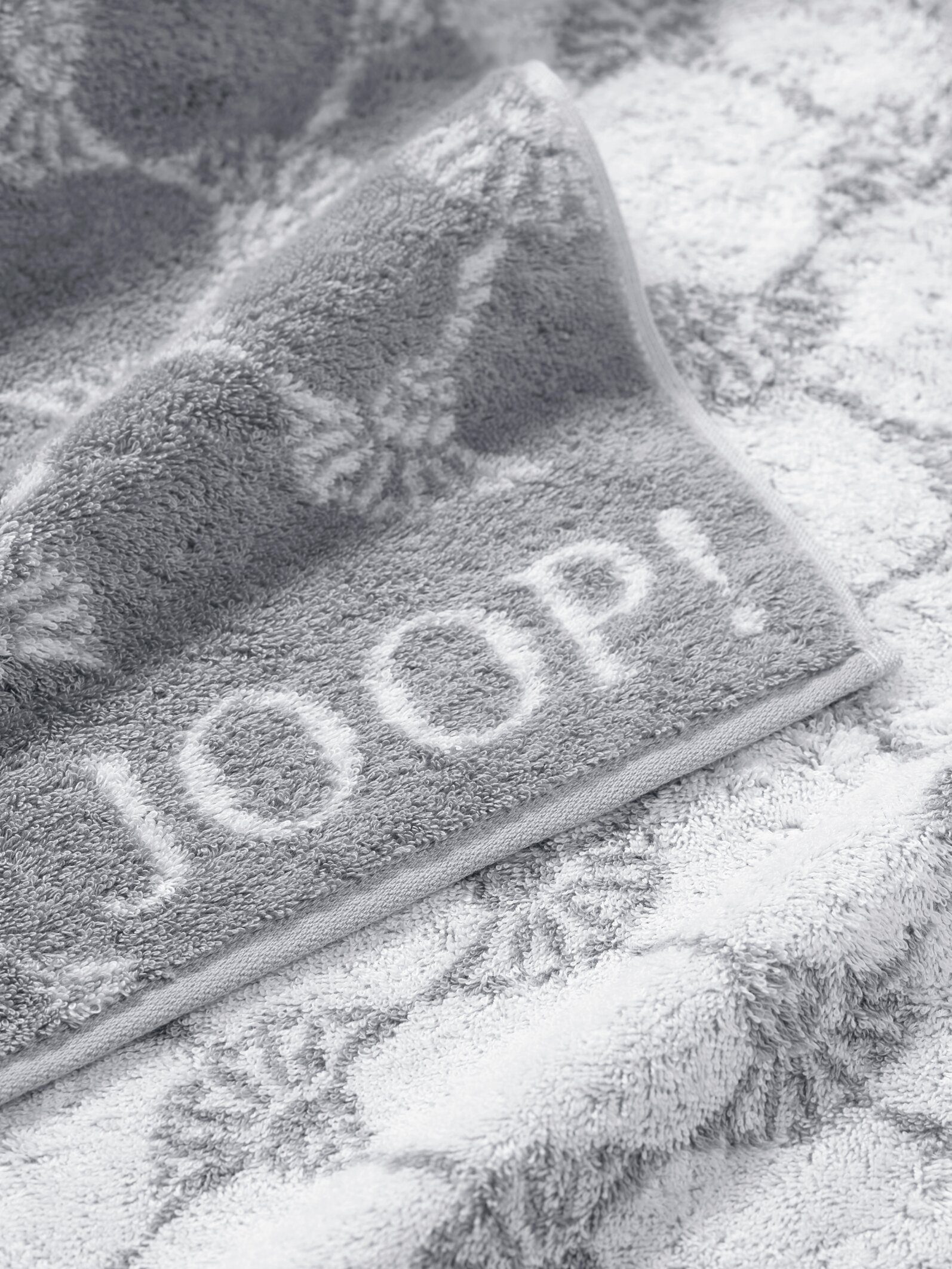 JOOP! - CLASSIC Textil LIVING Silber (1-St) Duschtuch CORNFLOWER Duschtuch, Joop!