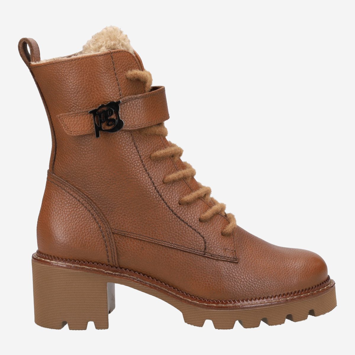 Paul Green 8178-026, Warmfutter, Boots in Braun für Damen Stiefel