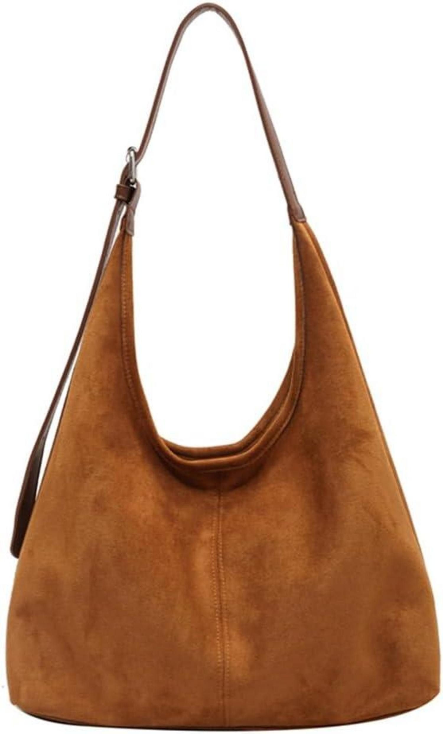 LuxusKollektion Handtasche Große Wildleder Handtasche Damen günstig online kaufen