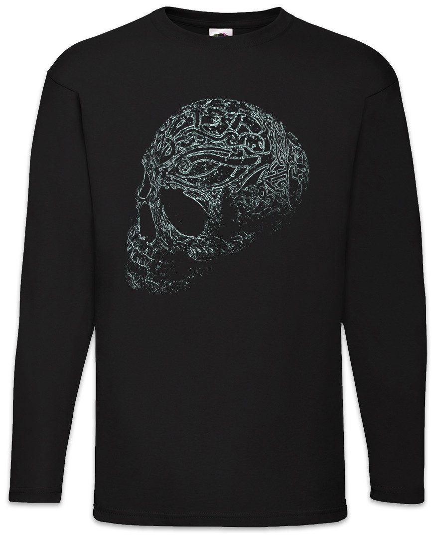 Urban Backwoods Langarmshirt Ornament Skull I Langarm T-Shirt Schädel Dead günstig online kaufen