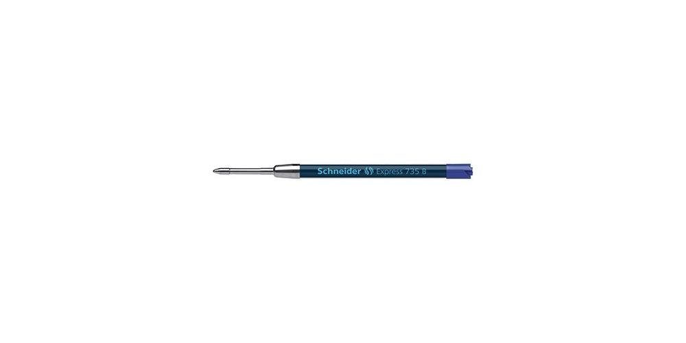 0,6mm Großraummine dokumentenecht B 12757-2 ISO G2 Express blau Kugelschreiber 735 SCHNEIDER