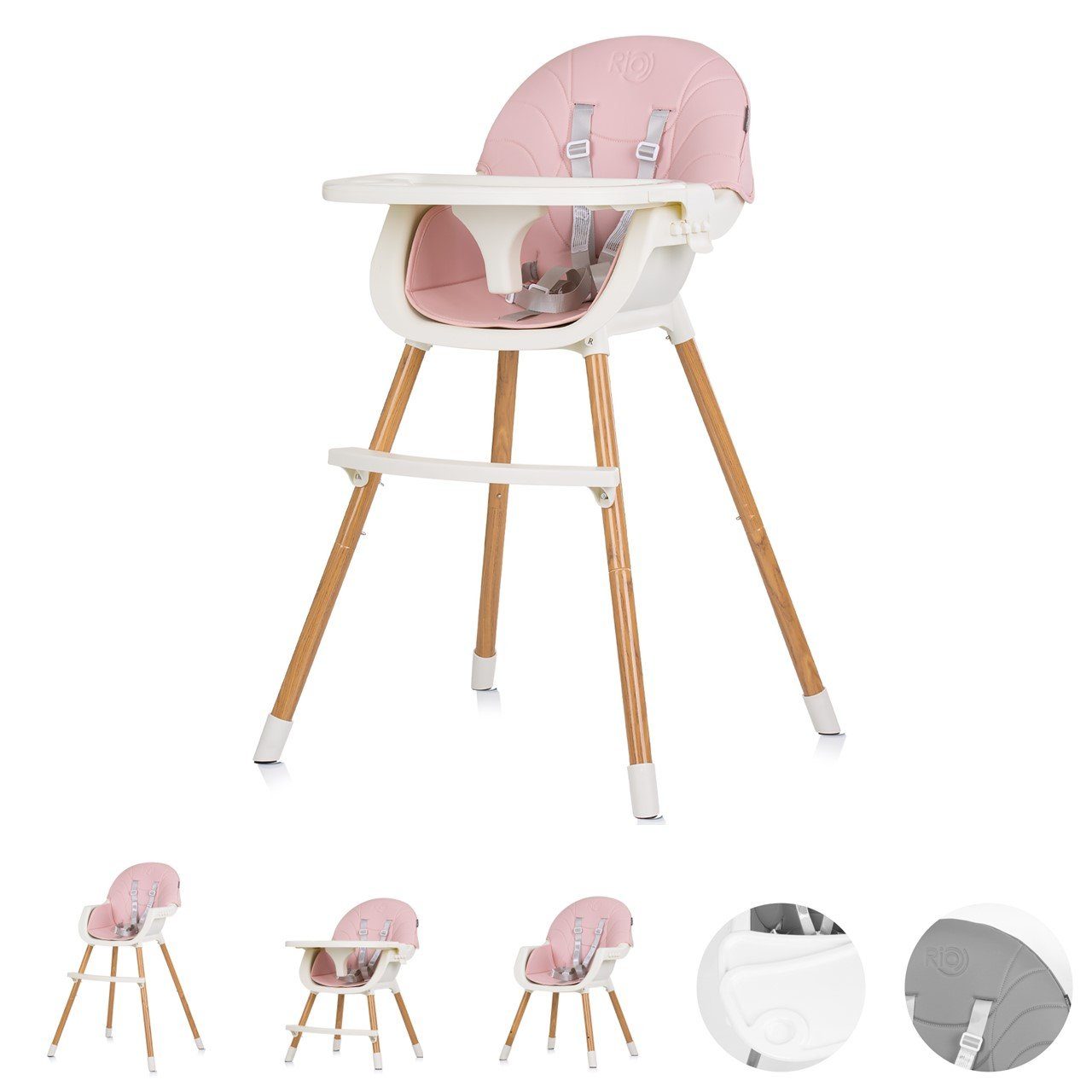 Kombihochstuhl Kinderhochstuhl Rio 2 in 1