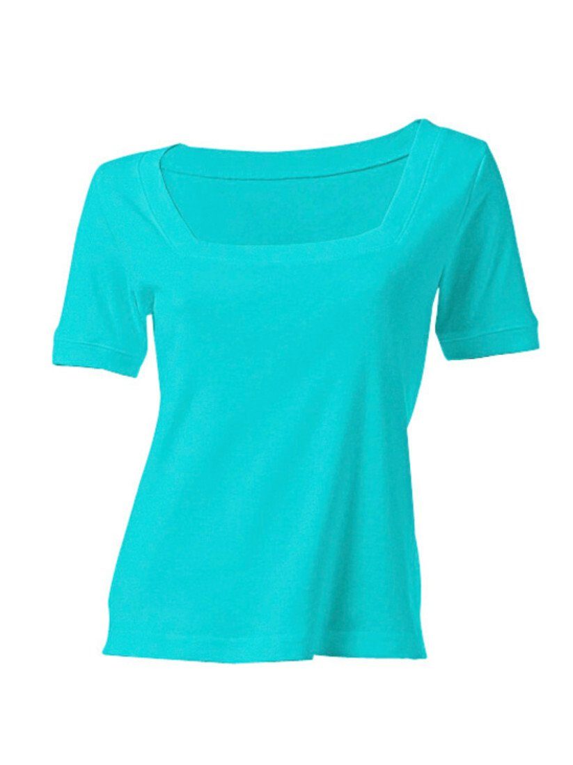 heine T-Shirt Carré-Shirt Kurzarm