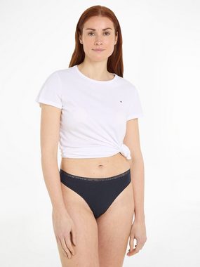 Tommy Hilfiger Underwear T-String LACE 3P THONG (EXT SIZES) (Packung, 3er-Pack) mit Tommy Hilfiger Logobund