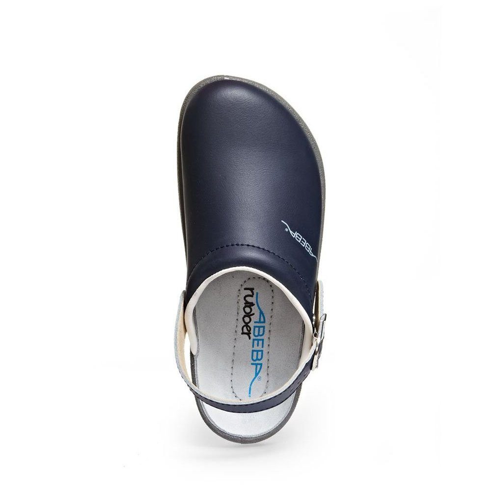 Abeba Rubber Medizinische Clog – Leder Src Sanitätsclog Berufsschuh