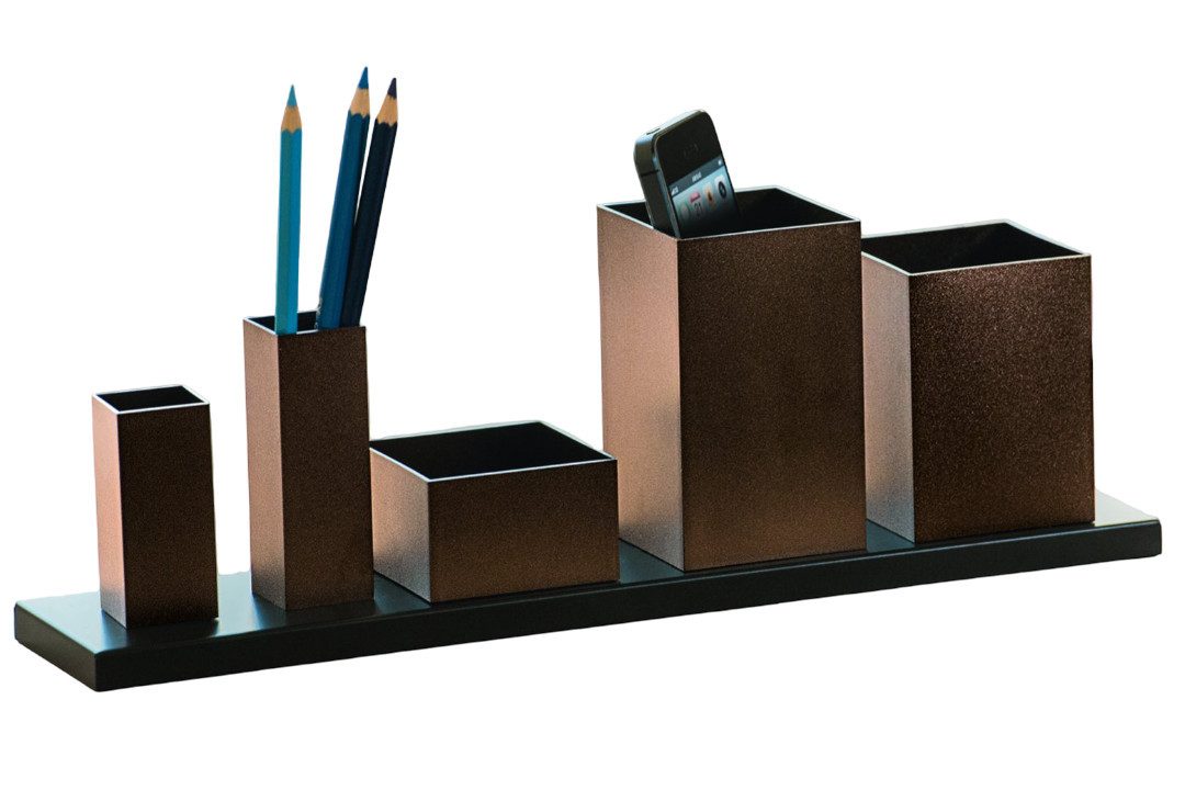 PHILIPPI Organizer, 6 tlg Aluminium, eloxiert, magnetisch, 37 (l) cm