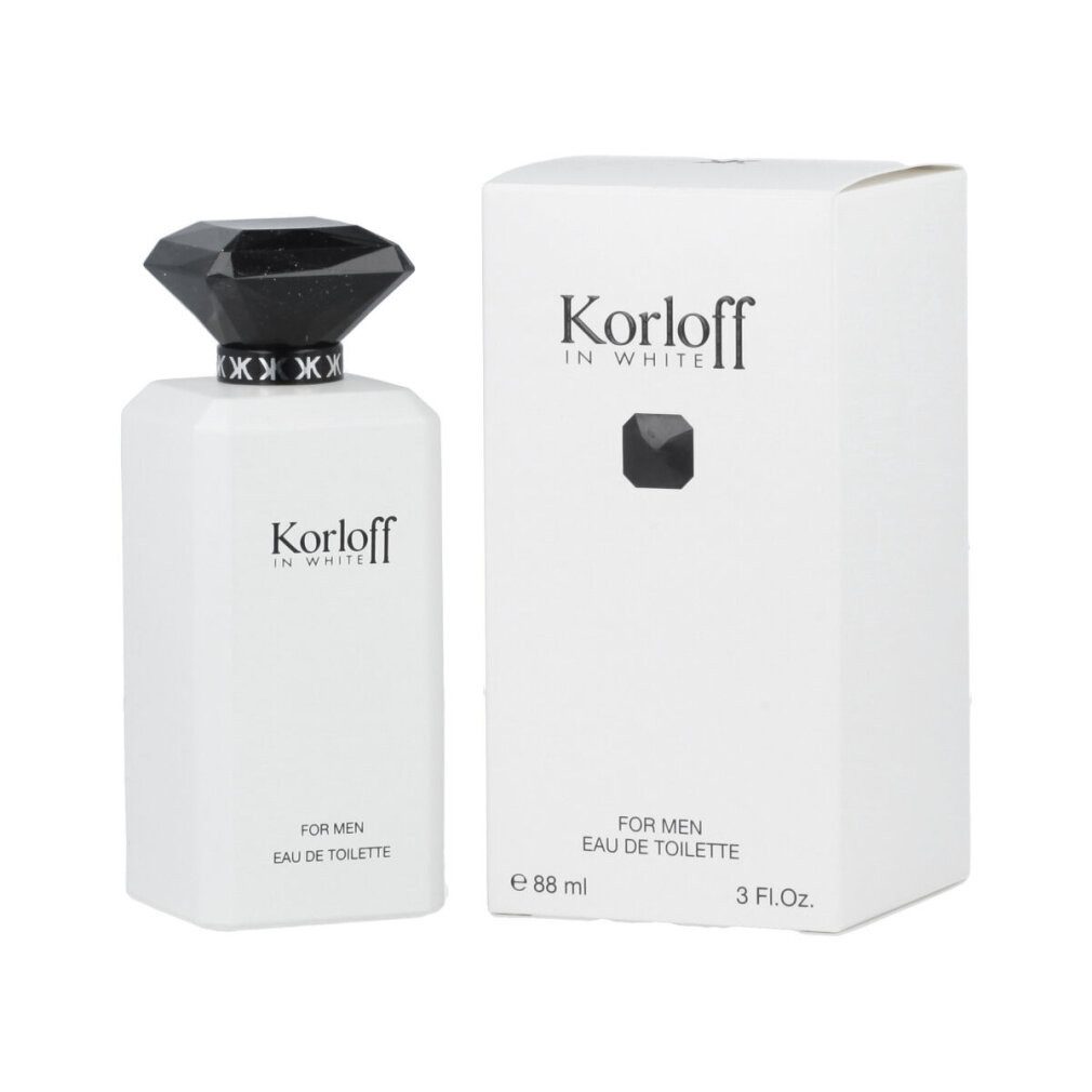 Korloff Eau de Toilette In White Eau de Toilette 88 ml für Männer