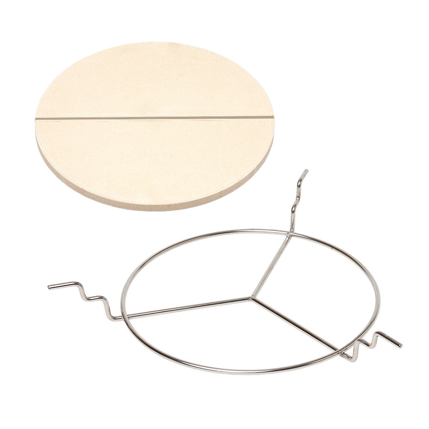 MONOLITH Grillerweiterung Monolith Le Chef Deflektorsteine inkl. Distanzstück