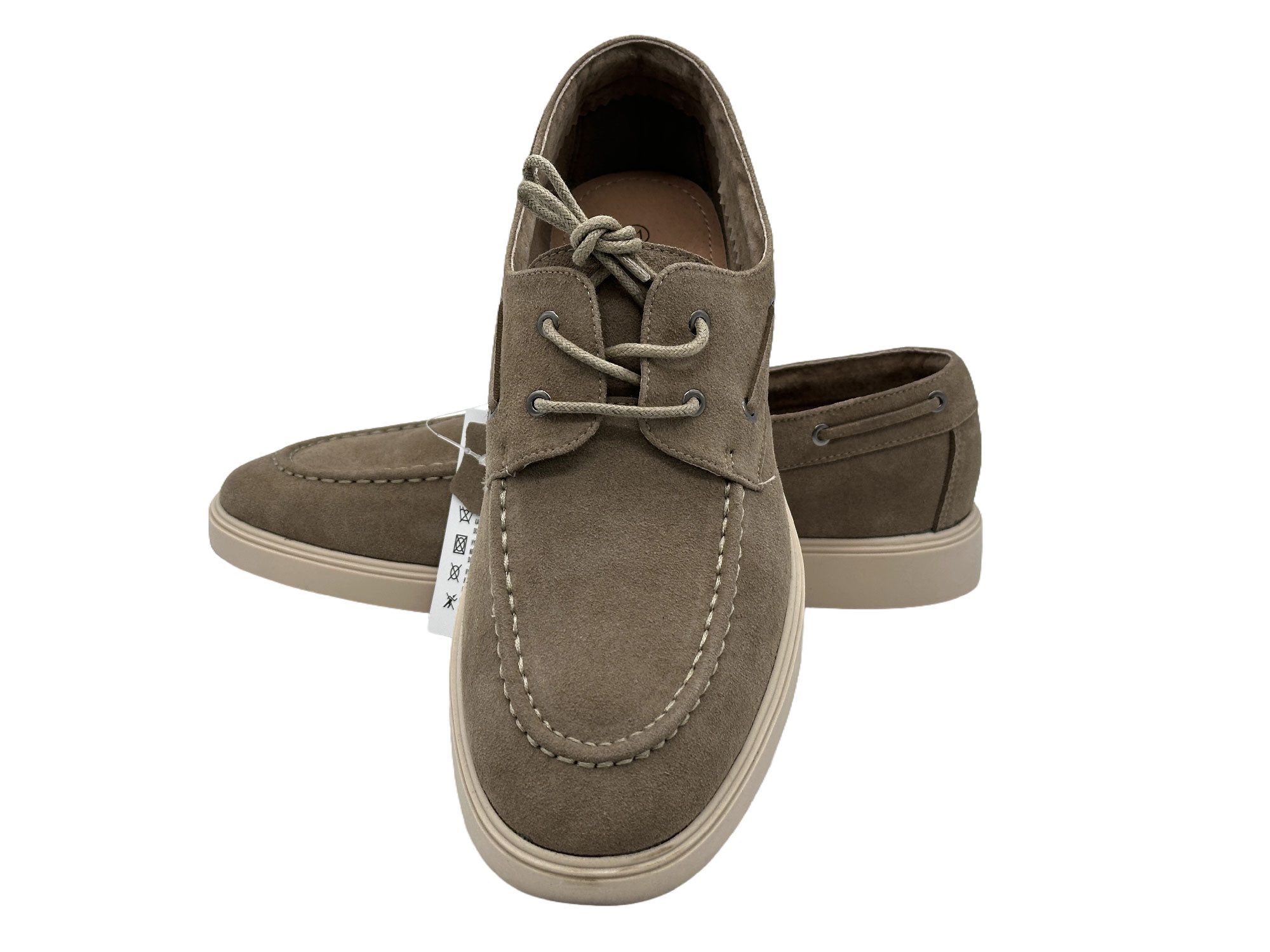 Nowaland Damen Echtleder Schnürschuhe – Bequeme Freizeit Halbschuhe Schnürschuh Weiches Veloursleder, leichte Sohle, bequem & vielseitig kombinierbar – Bild 2 von 5