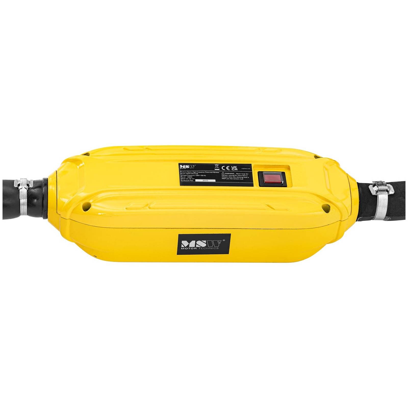 MSW Innenrüttler Hochfrequenz Betonrüttler mit Umformer 1500 W 490 x 50 mm 230 V, 1500 in W