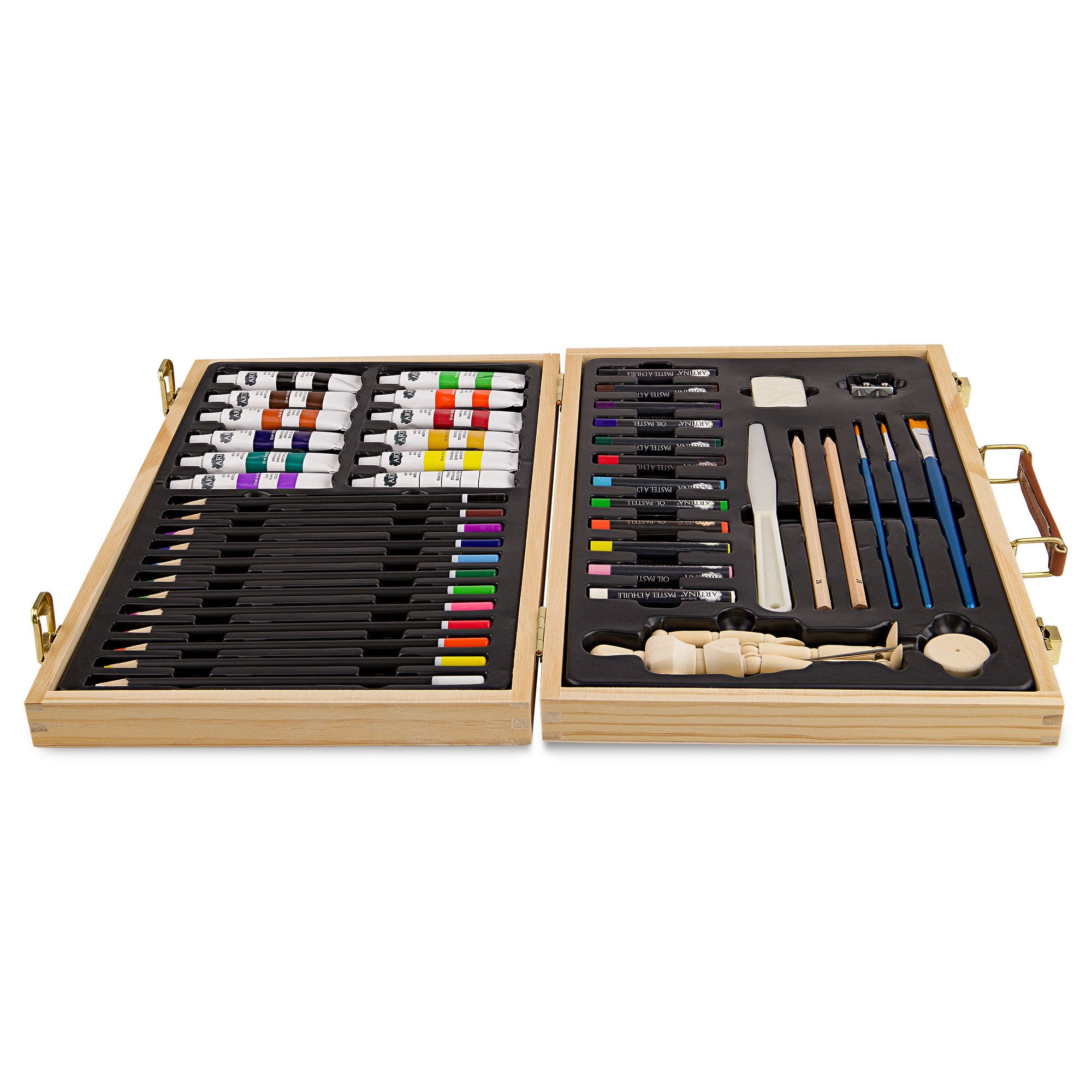 Artina Malerset 45tlg Malset Leonardo Malkoffer Set, 45tlg., Zeichen Set Ma günstig online kaufen