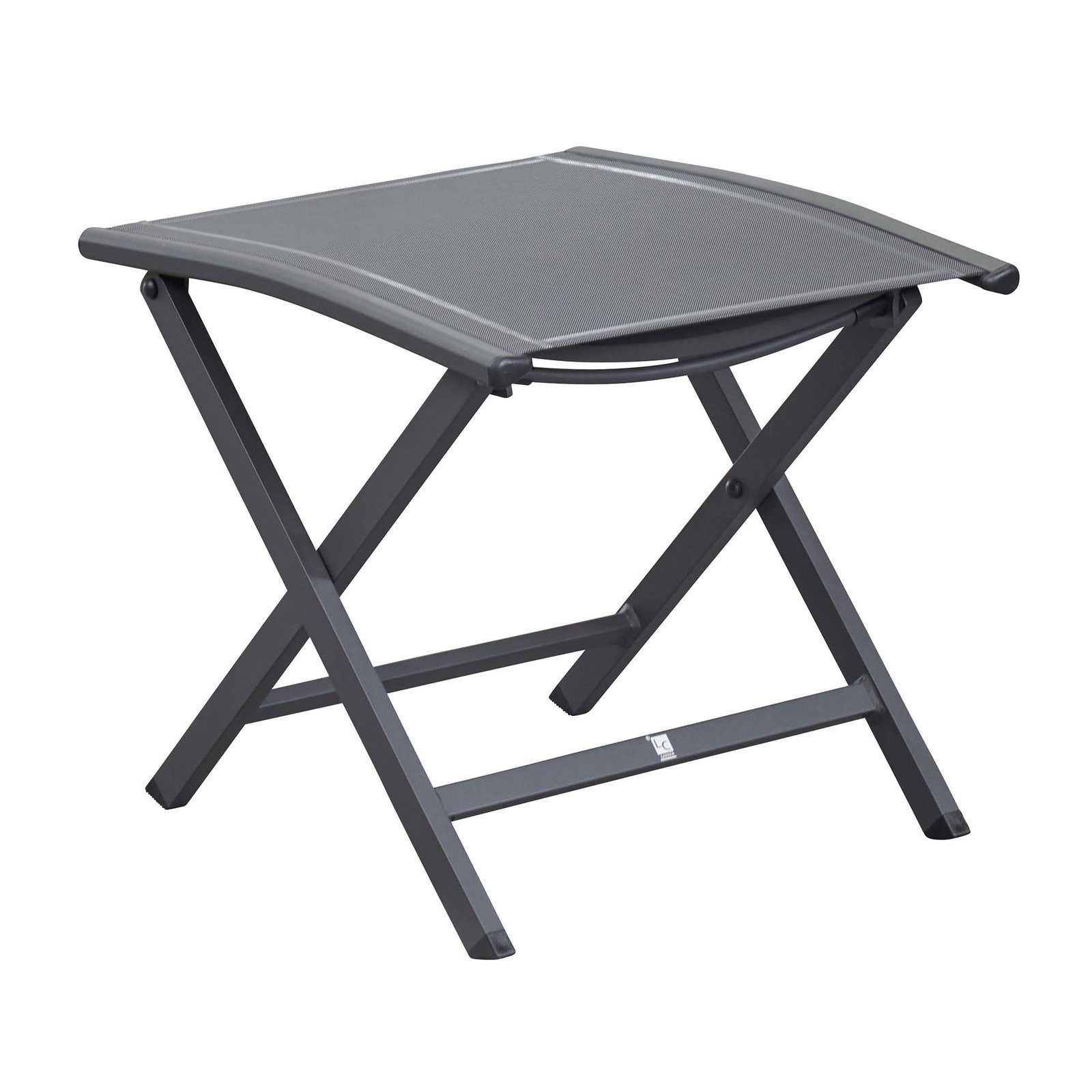 L.C. Wholesaler GmbH Gartenlounge-Hocker UNICAMO, wetterbeständig, klappbar, pflegeleicht