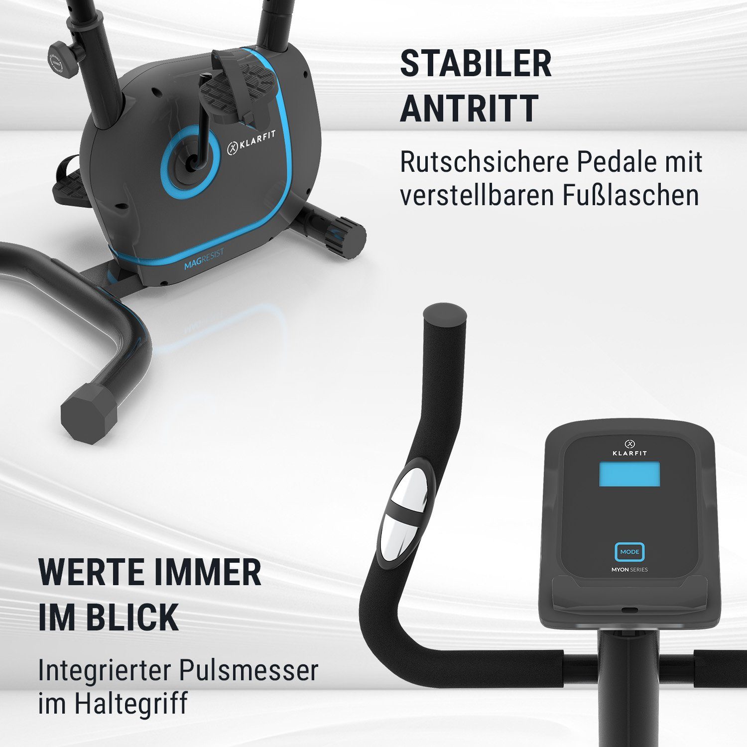 KLARFIT Heimtrainer Myon Cycle