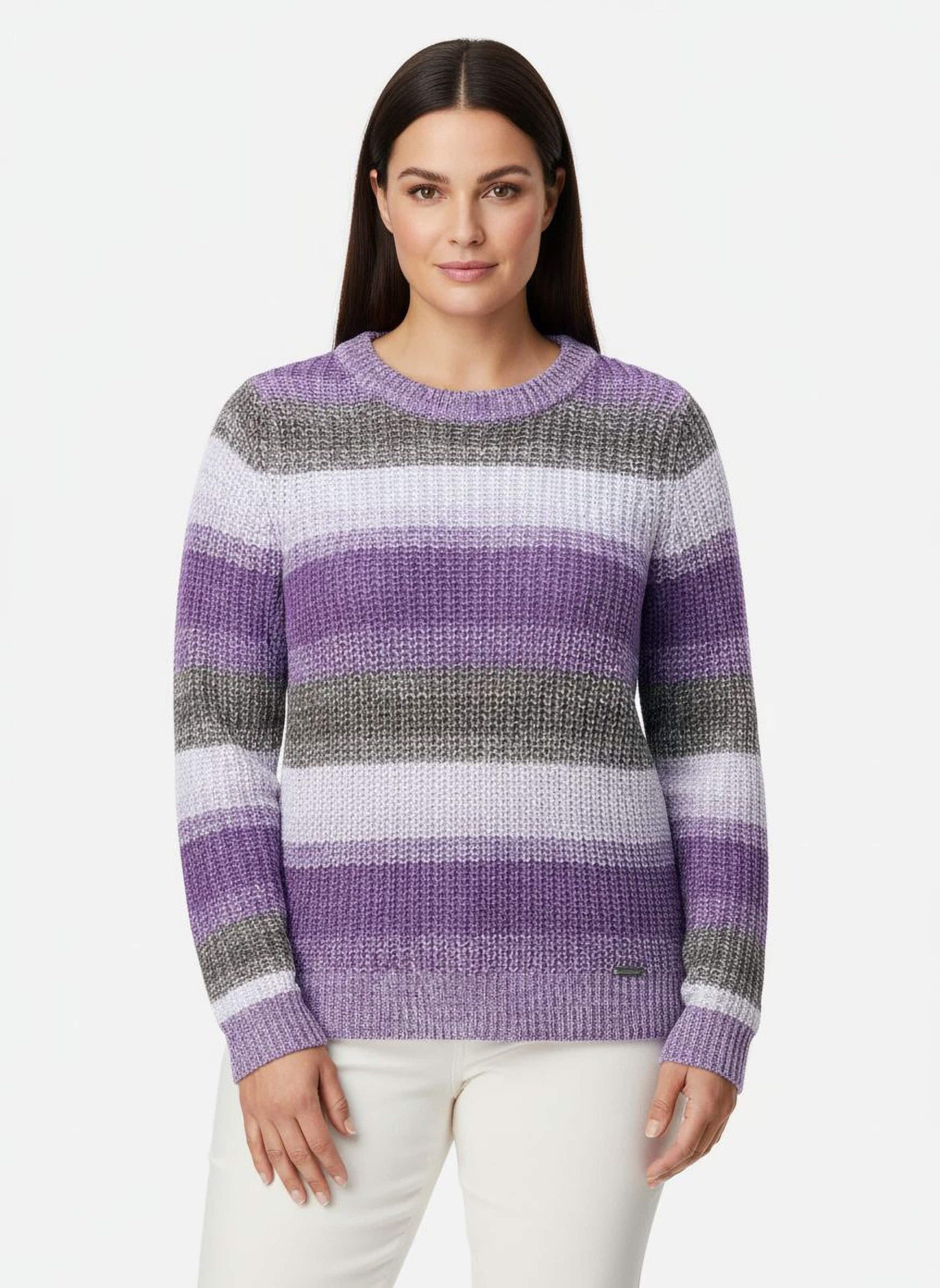 Witt Strickpullover Langarm-Pullover Langarm Rippoptik günstig online kaufen
