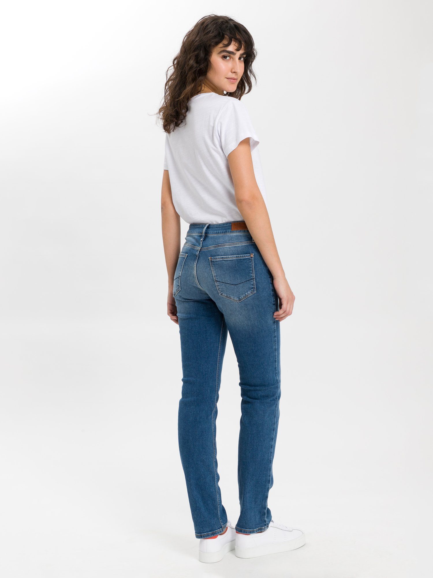 Cross Jeans Rose Regular Fit mid used blue günstig online kaufen