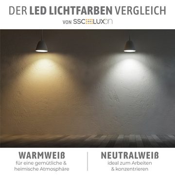 SSC-LUXon LED Gartenstrahler LED Bodenstrahler JADINA schwenkbar, flach & quadratisch IP67