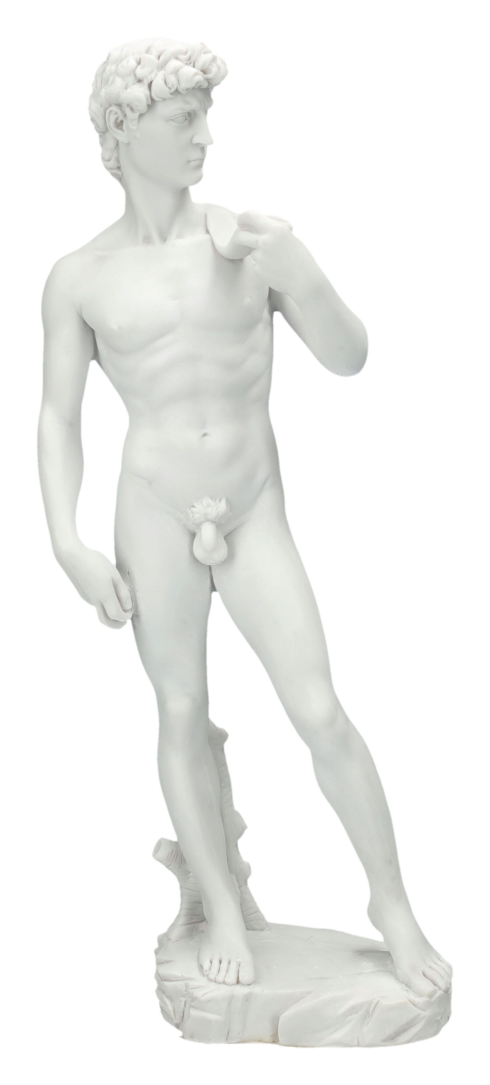 Figuren Shop GmbH Dekofigur David Figur weiß - Statue nach Michelangelo - D günstig online kaufen