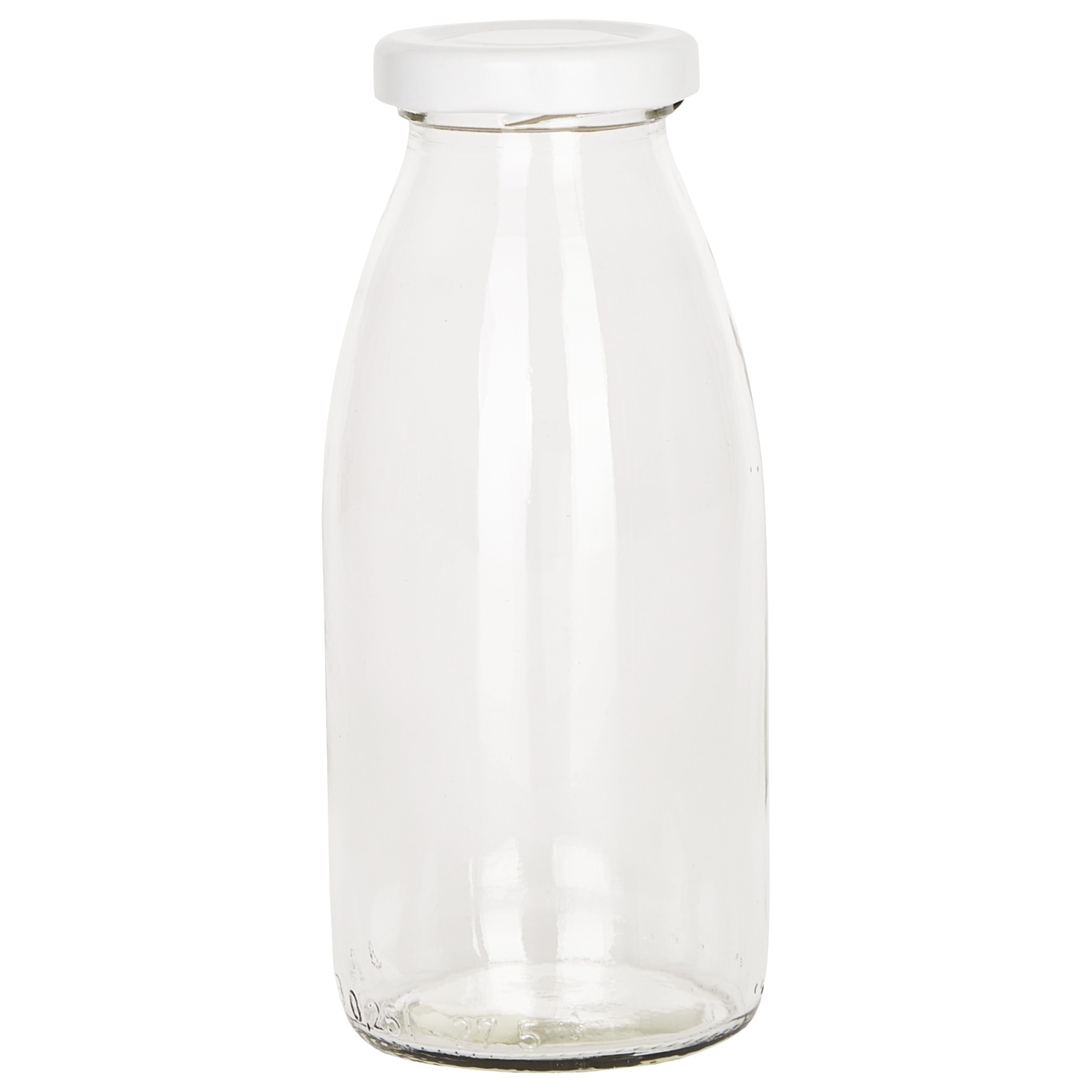 MamboCat Vorratsglas 6er Set Hansaflasche 250ml Deckel To 43 weiß, Glas – Bild 4 von 5