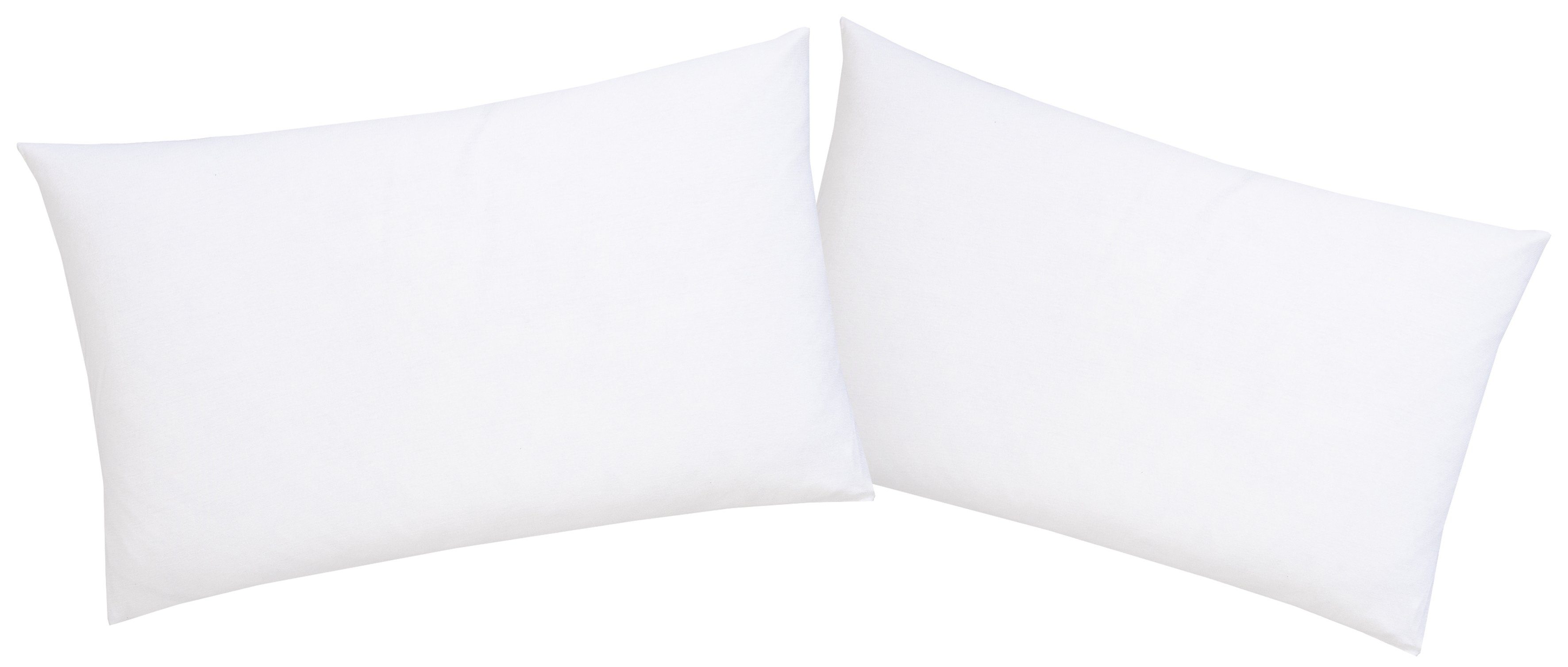 OTTO home Kissenbezüge Cremona2 100% Baumwoll-Jersey mit Reißverschluss, (2 Stück), Kissenhülle in diversen Größen