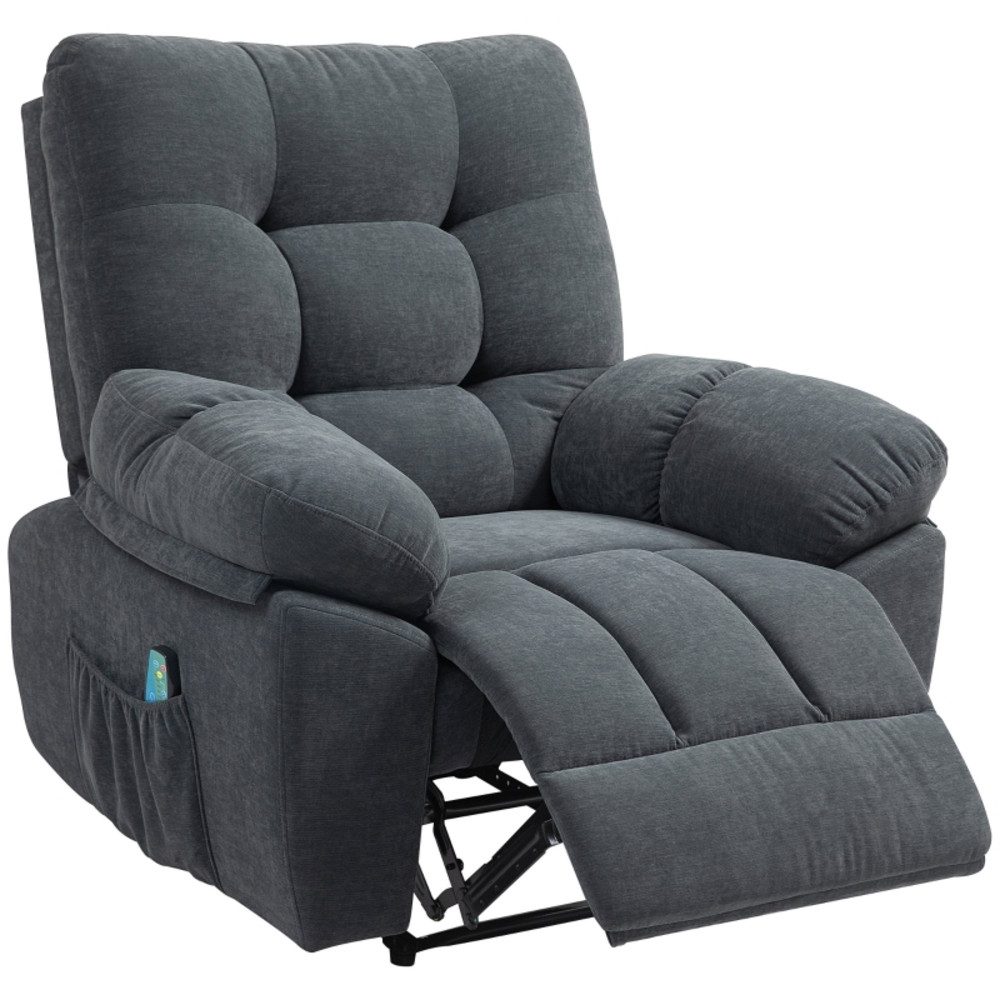 Massagesessel Recliner-Sessel Massage-Polstersessel mit 8 Vibrationspunkten