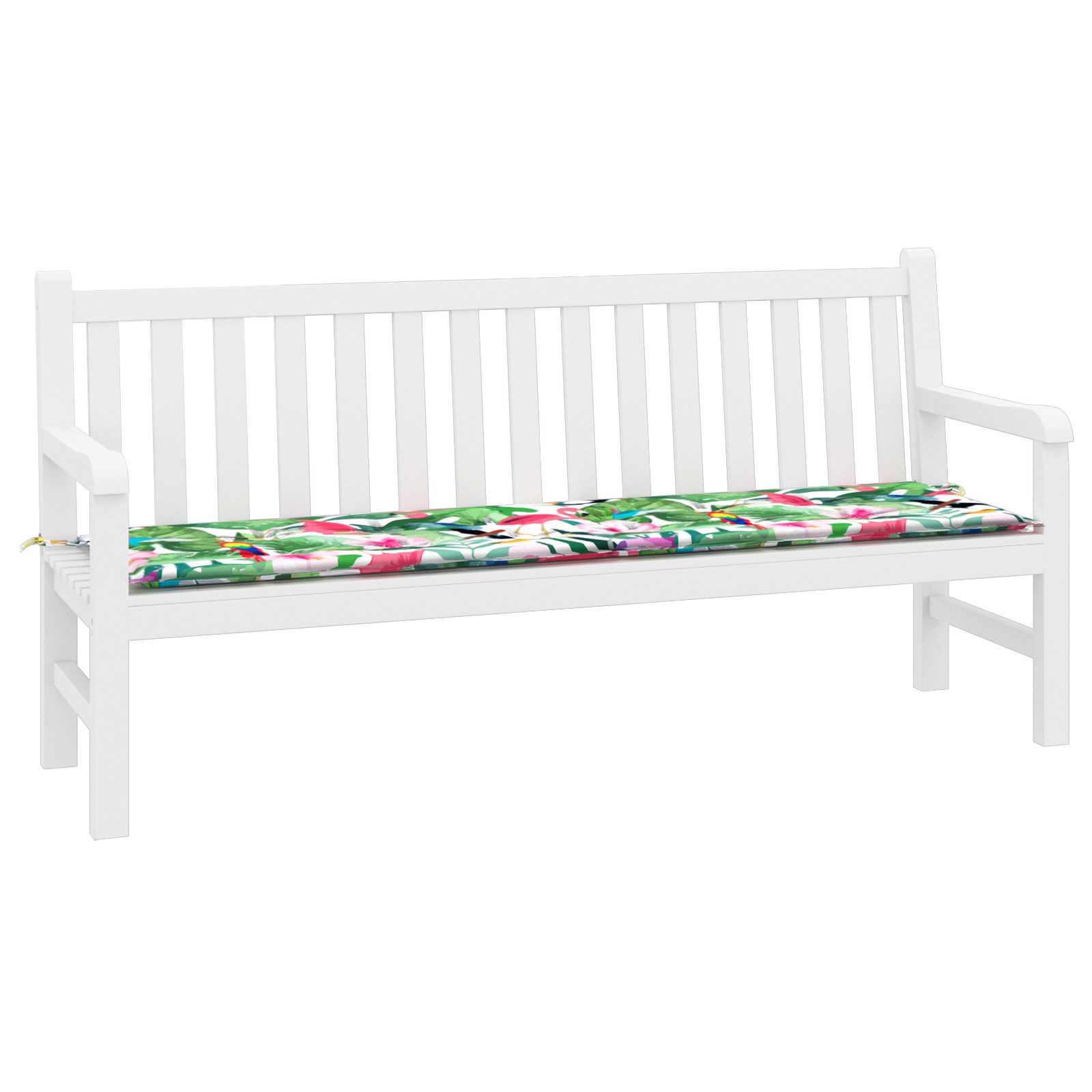 vidaXL Sitzauflage Gartenbank-Auflage Mehrfarbig 180x50x4 cm günstig online kaufen