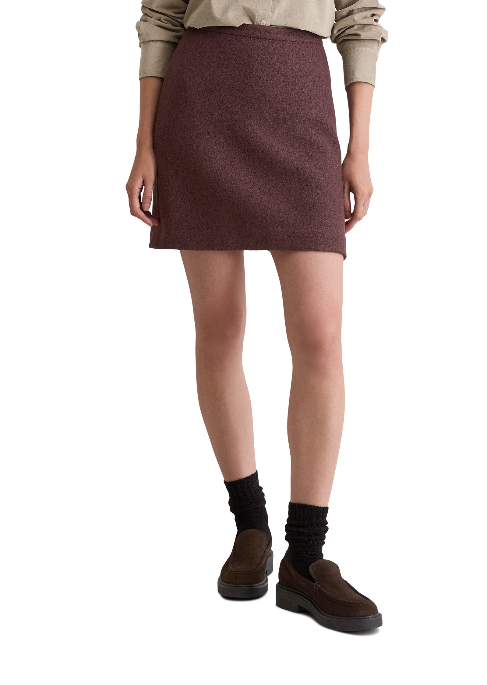 Marc O'Polo Webrock aus Boiled Wool