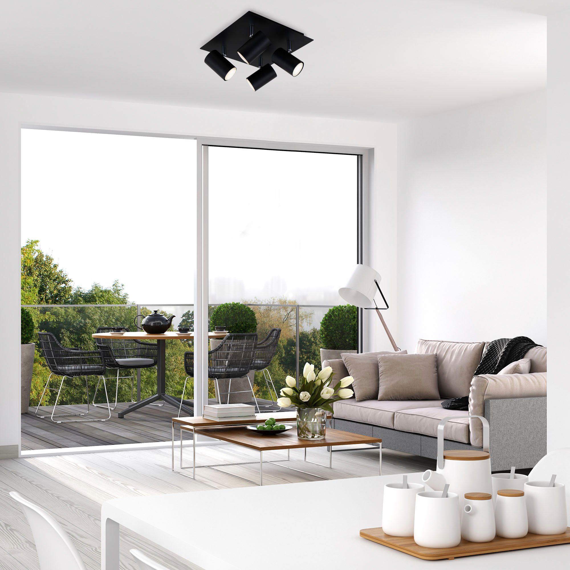 Briloner Leuchten LED Deckenspots 2857045 Run, günstig online kaufen