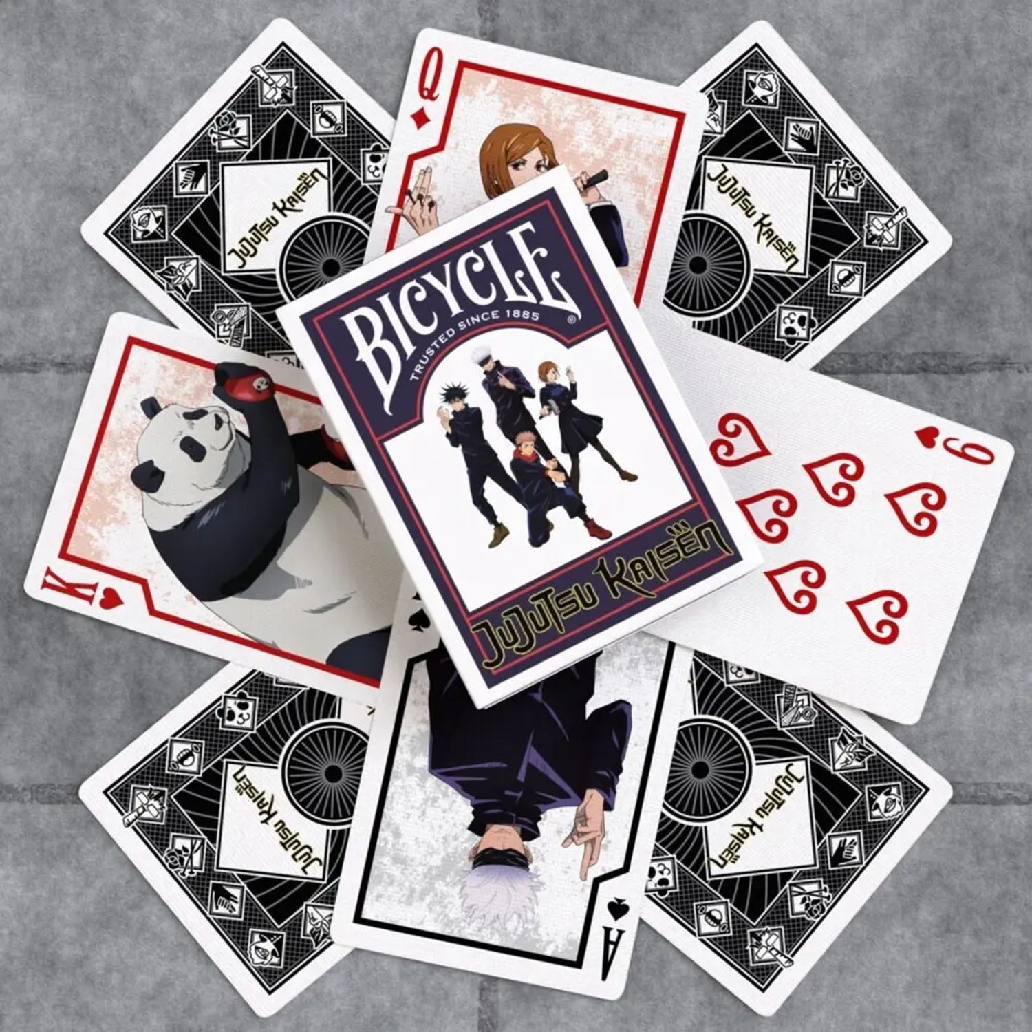 Cartamundi Spiel Bicycle Jujutsu Kaizen (Designer Spielkarten, Poker, Skat)