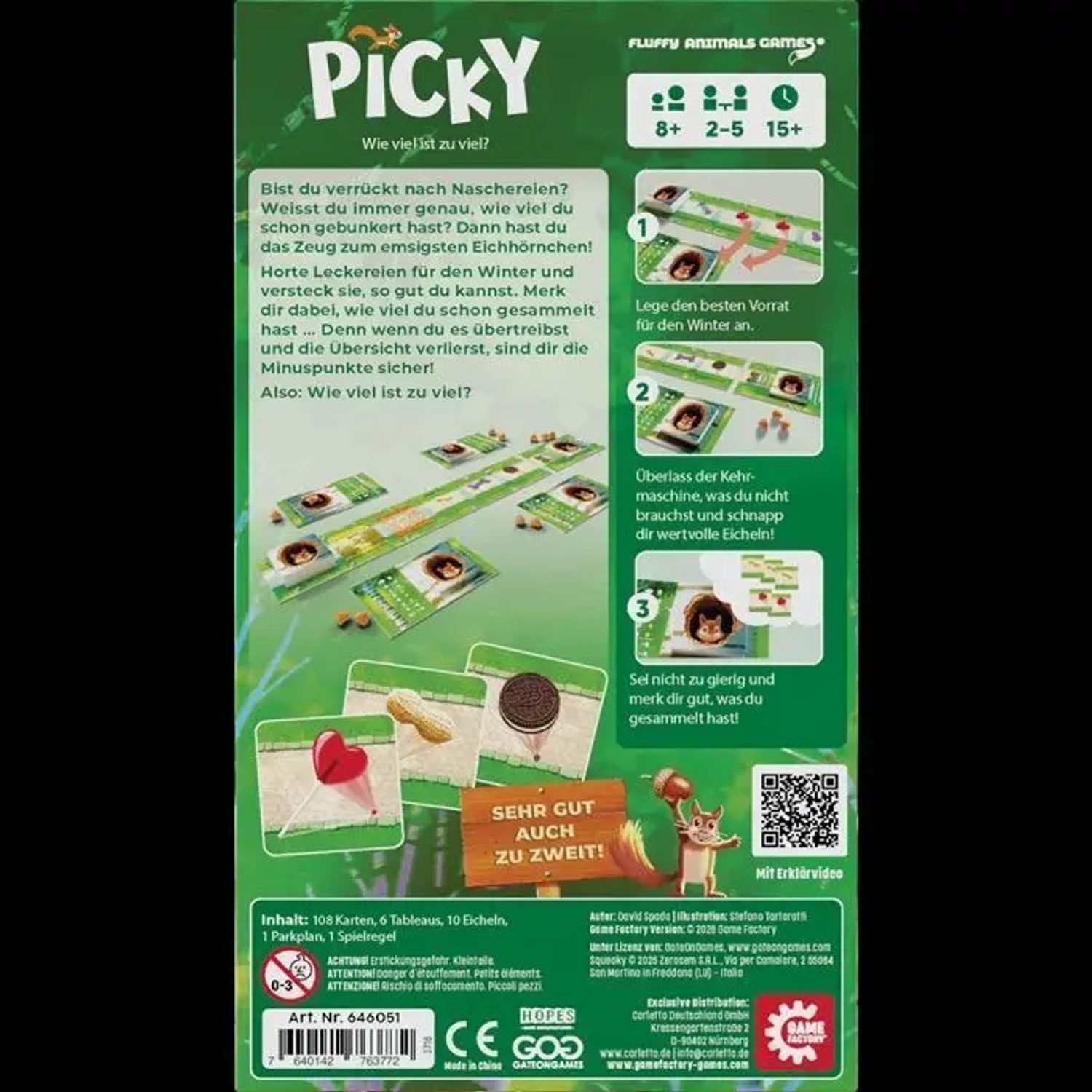 BrainBox Spiel GAME FACTORY - Picky (d)