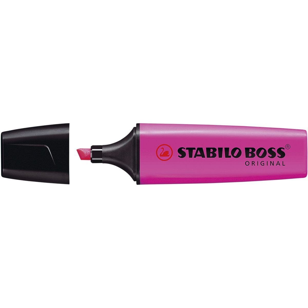 STABILO Marker BOSS® Original, (1-tlg), Textmarker, schnelltrockend