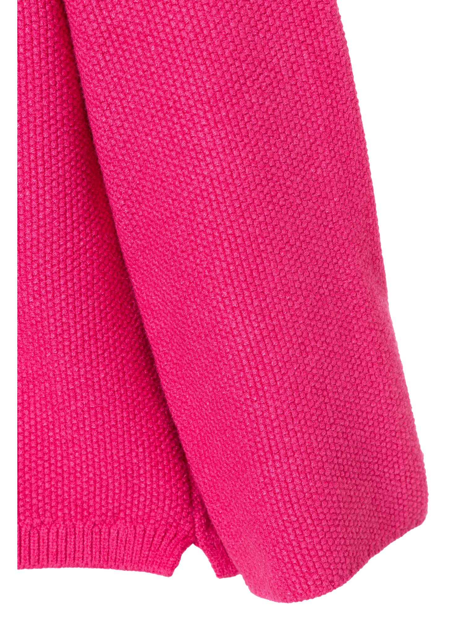 MORE&MORE Rundhalspullover kurzer, weiter 3/4 Arm Strickpullover