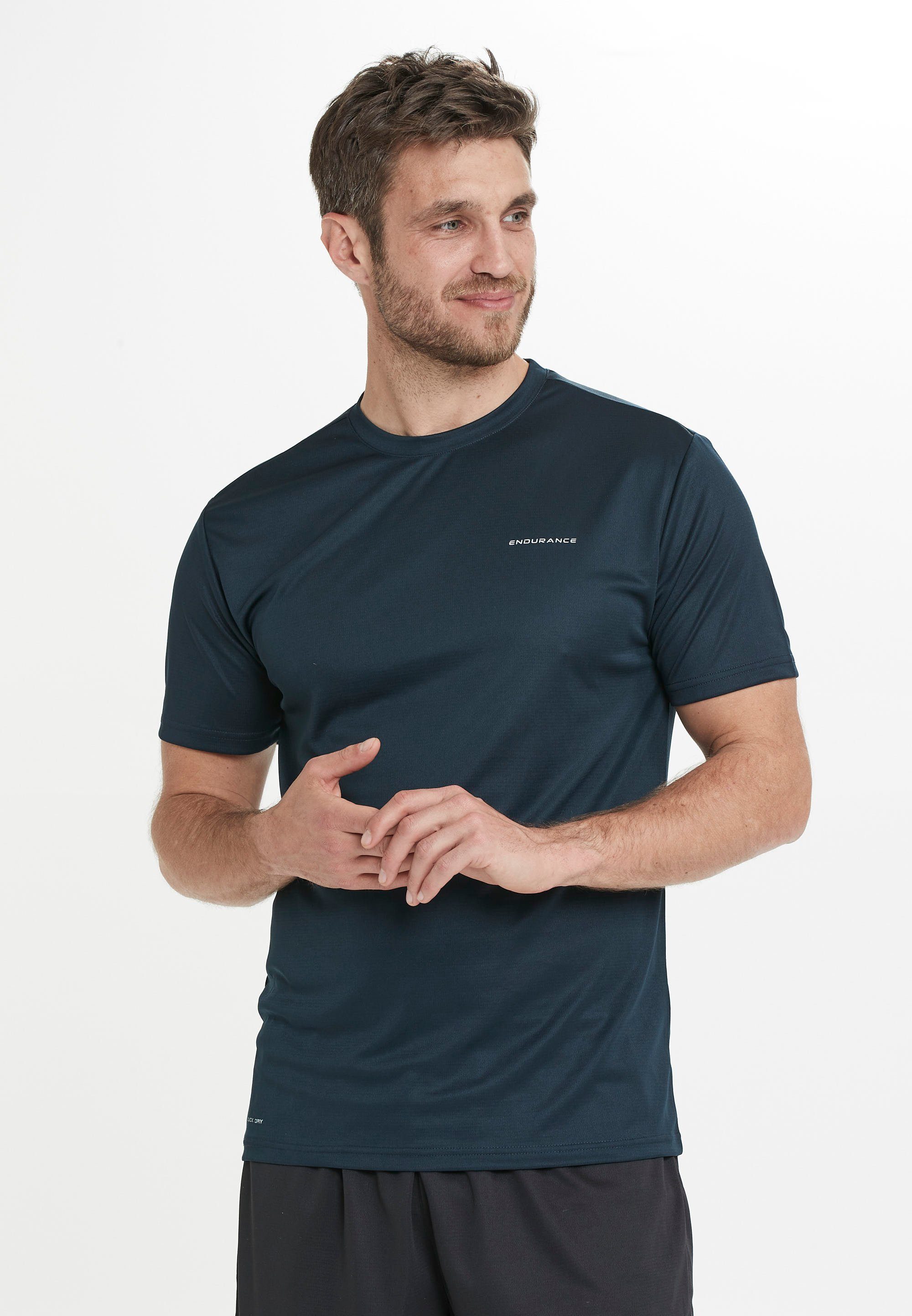 ENDURANCE Funktionsshirt VERNON (1-tlg) mit praktischer QUICK DRY- Technologie, Trendiges Funktionsshirt für Herren von Endurance