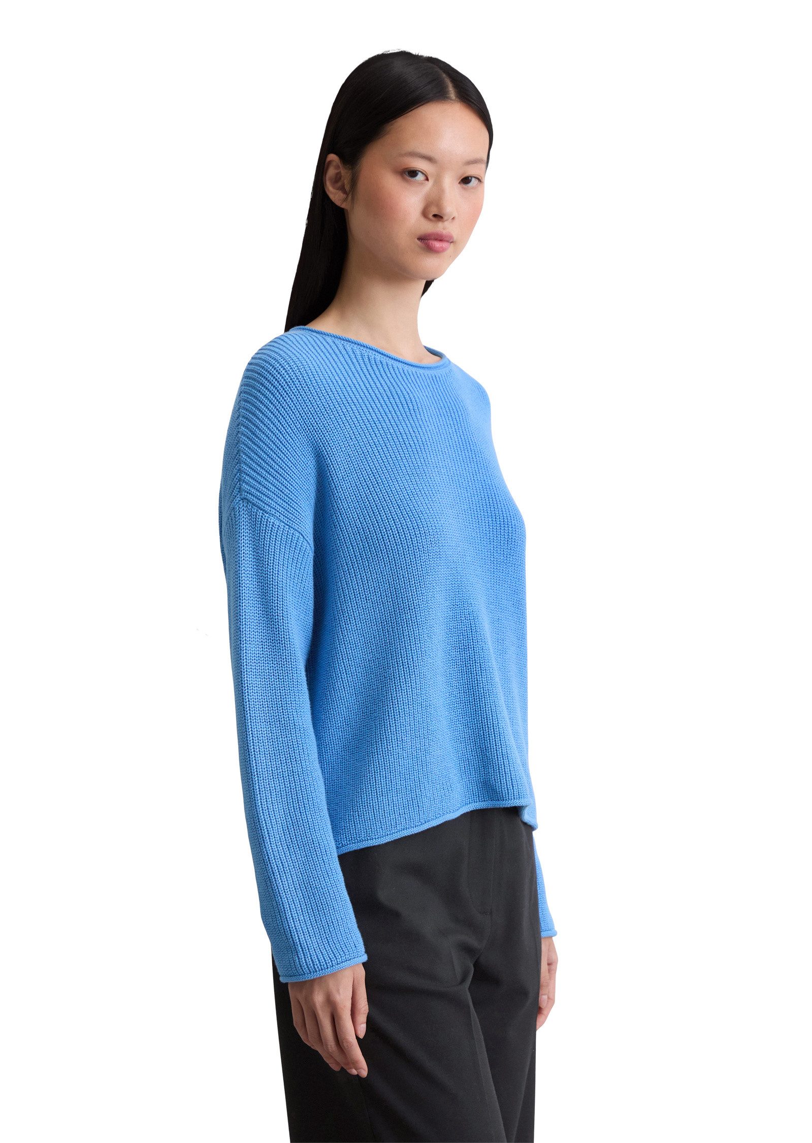 Marc O'Polo Strickpullover aus Heavy-Weight-Organic-Cotton günstig online kaufen