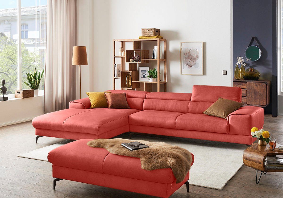 W.SCHILLIG Ecksofa "piedroo, Designsofa mit tollem Sitzkomfort, bequem und günstig online kaufen