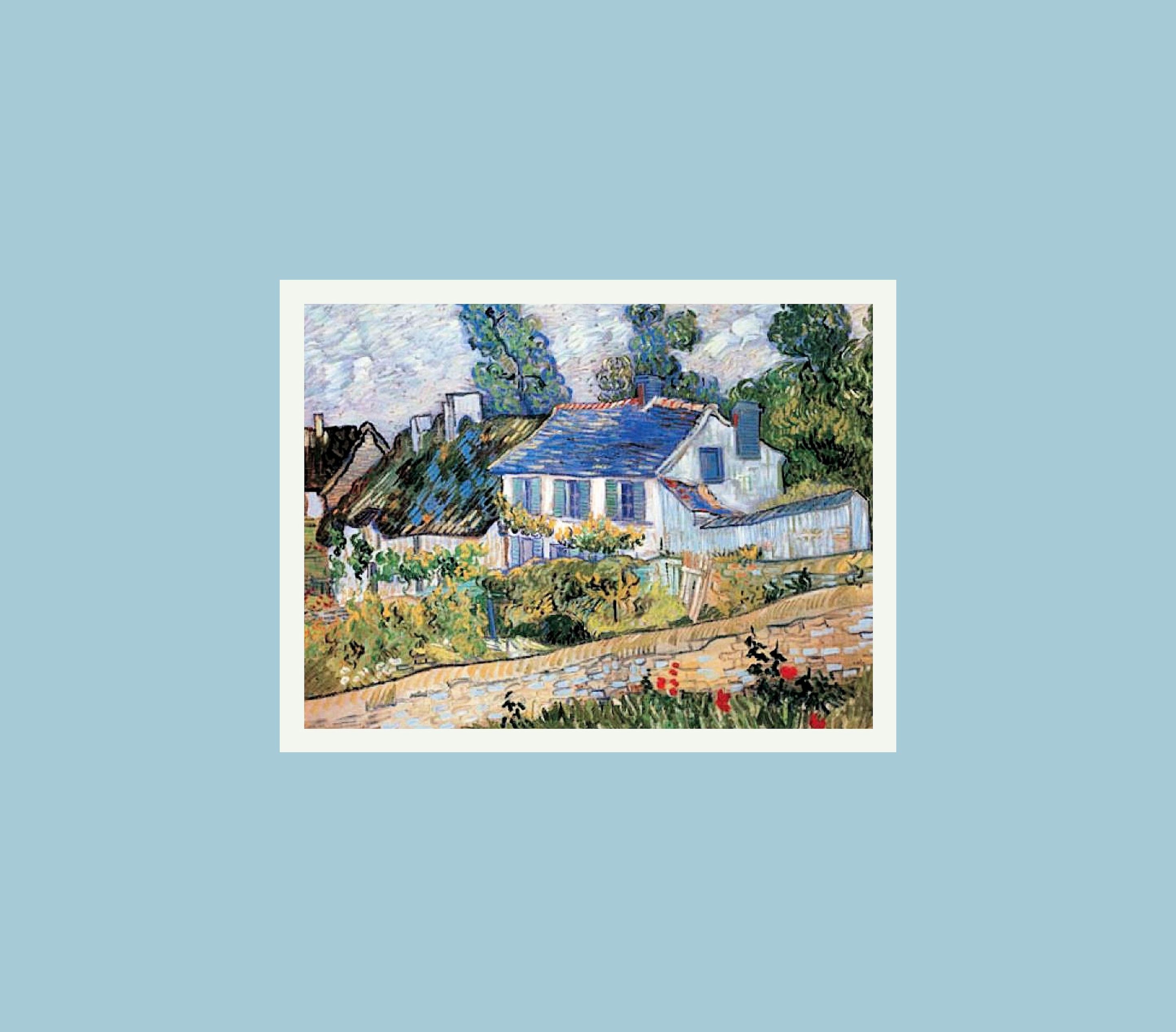 Home affaire Bild mit Rahmen »VAN GOGH / Haus bei Avers«, (1 Stück)-HomeTrends
