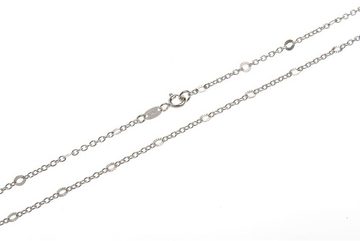 Silberkettenstore Silberkette Erbskette 2mm mit geschliffenen Plättchen - 925 Silber, Länge wählbar